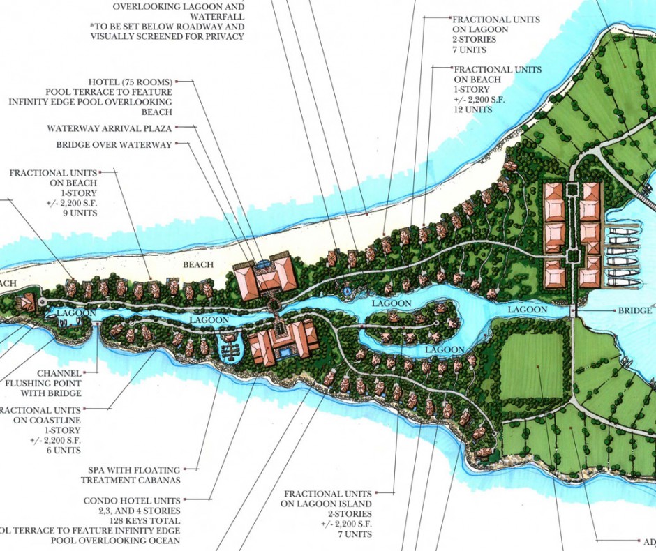 CBG architecture projet Bahamas Rose Island